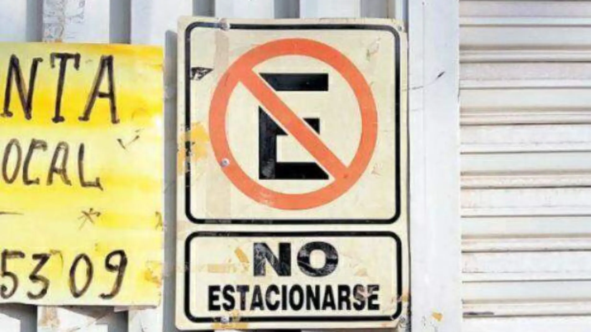 prohibido no estacionarse